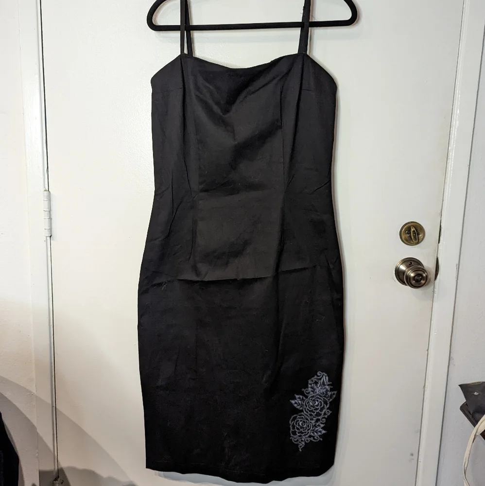 Lucky 13 Tattoo Rose pinup pencil skirt Wiggle dress 2XL - Picture 11 of 11